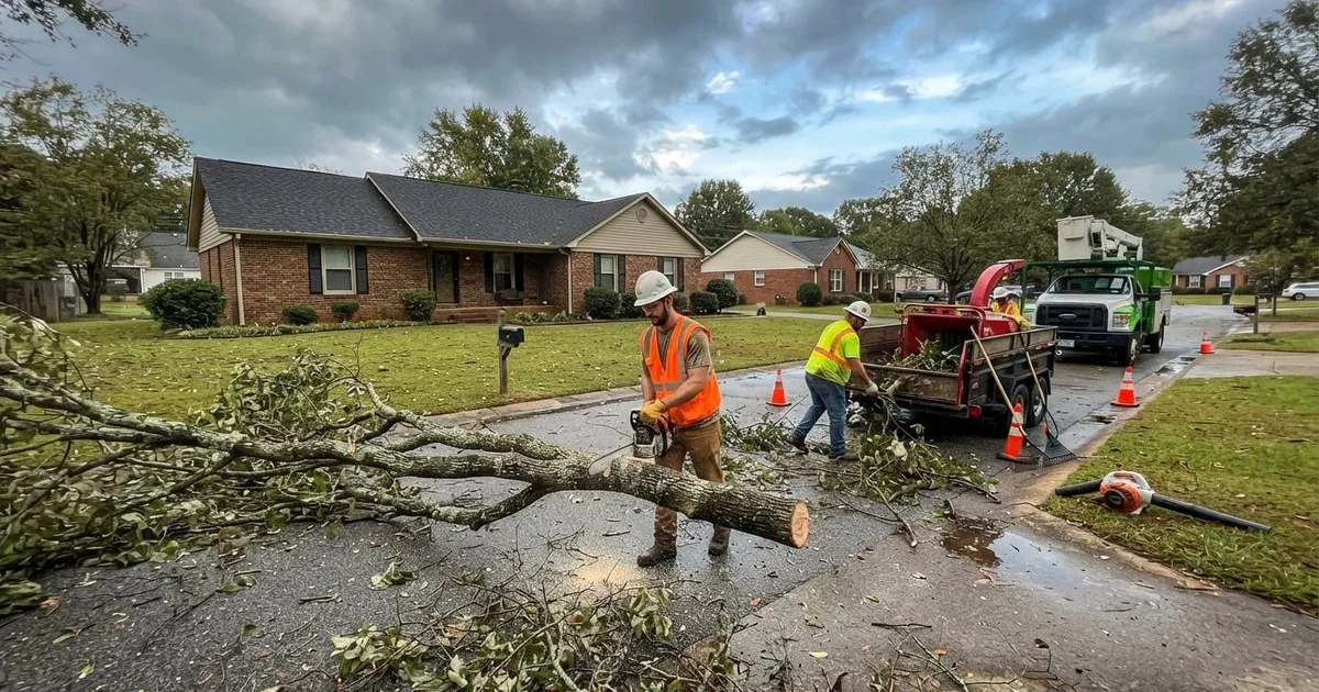 Storm damage and emergency tree cleanup: what to expect and what it costs